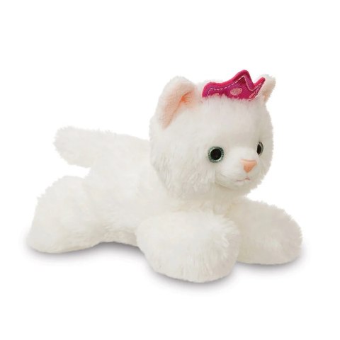Fancy Pals - Pluszowa maskotka Kotka Księżniczka z różową koroną w tęczowej torbie 20 cm Eco-Friendly