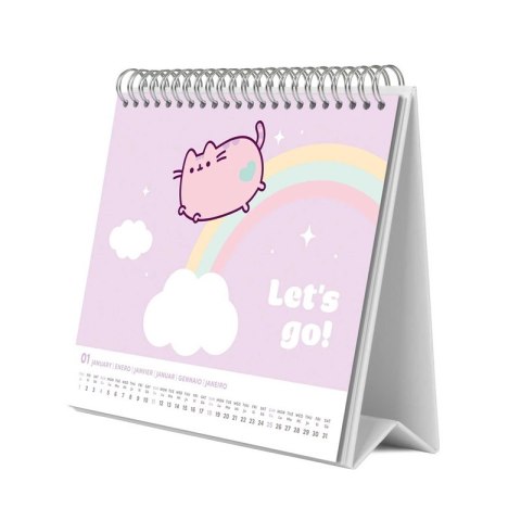 Pusheen - Kalendarz biurkowy 2026 rok 17x20 cm