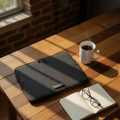 Tucano Colore2 - Pokrowiec MacBook Air 13" (M5/M4/M3/M2/M1/2026-2018) / Pro 13" / Laptop 12" (czarny)