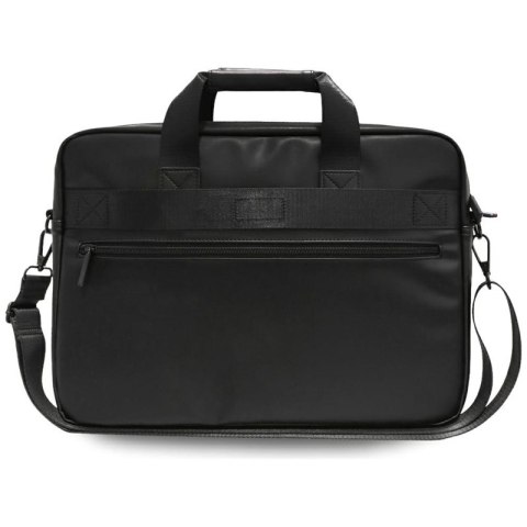 BMW Carbon Pockets & Metal Logo - Torba na notebooka 16" (czarny)