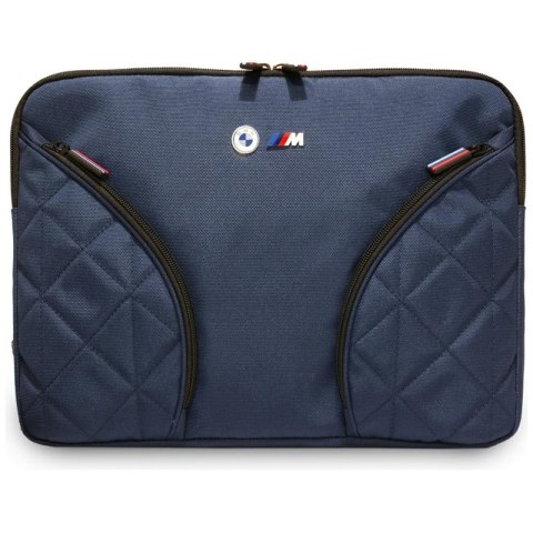 BMW Nylon Pockets & Metal Logo - Pokrowiec na notebooka 14" (granatowy)