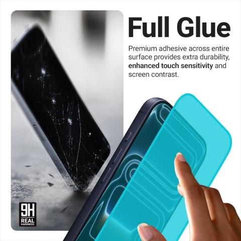 Crong EasyShield 2-Pack - Szkło hartowane iPhone 17 / iPhone 17 Pro / iPhone 16 Pro (2 sztuki)
