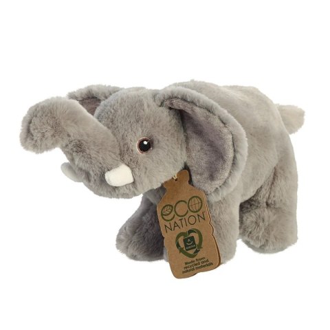 Eco Nation - Pluszowa maskotka / przytulanka Słoń 27 cm Eco-Friendly