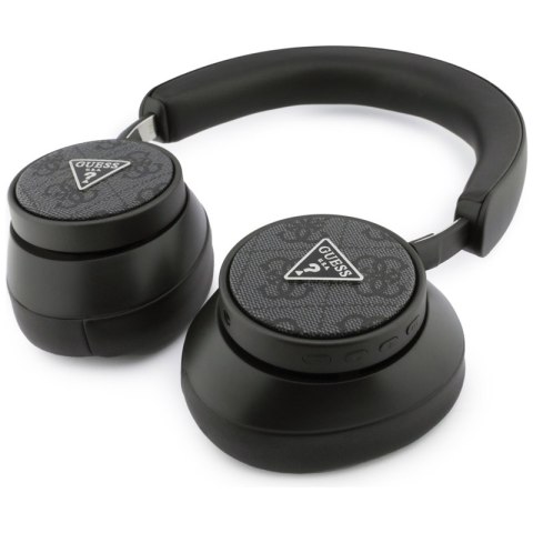 Guess 4G Triangle Logo - Bezprzewodowe słuchawki nauszne Bluetooth V5.4 ENC (czarny)