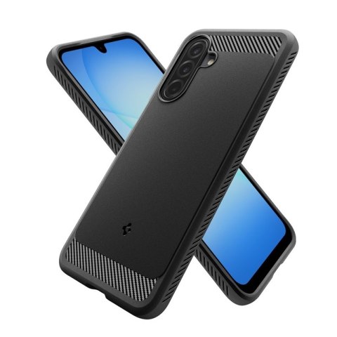 Spigen Rugged Armor - Etui do Samsung Galaxy A17 4G / 5G (Czarny)