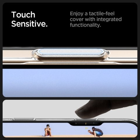 Spigen Thin Fit T Mag MagSafe - Etui do iPhone 16 Pro (Clear / White)