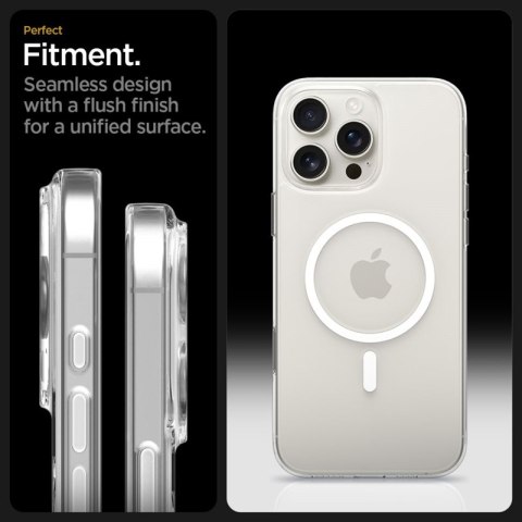 Spigen Thin Fit T Mag MagSafe - Etui do iPhone 16 Pro (Clear / White)