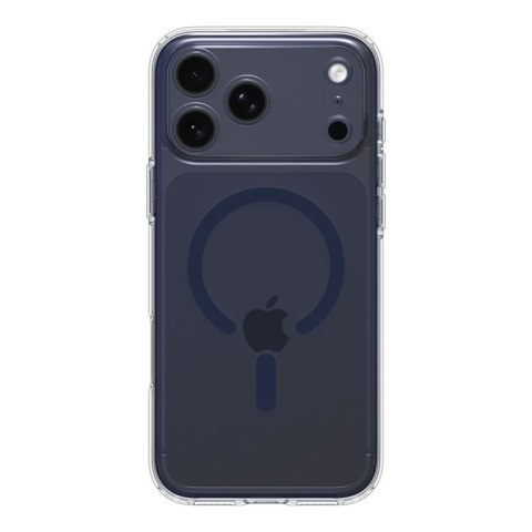 Spigen Ultra Hybrid Mag MagSafe - Etui do iPhone 17 Pro Max (Clear/Deep Blue)