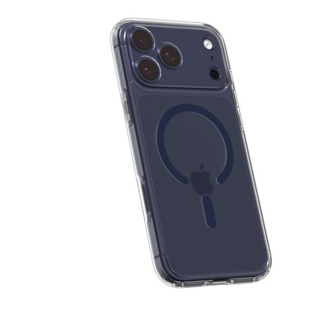 Spigen Ultra Hybrid Mag MagSafe - Etui do iPhone 17 Pro Max (Clear/Deep Blue)