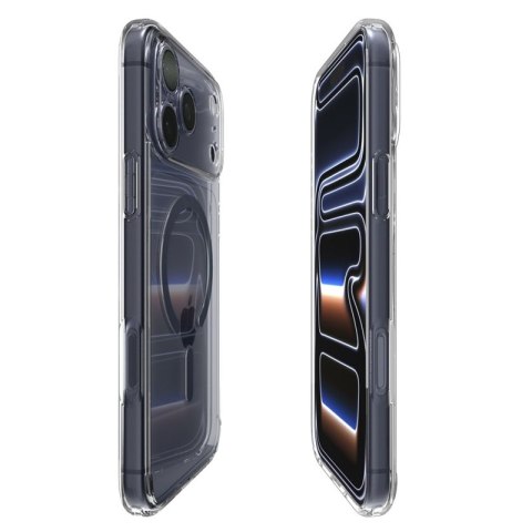 Spigen Ultra Hybrid Mag MagSafe - Etui do iPhone 17 Pro Max (Clear/Deep Blue)