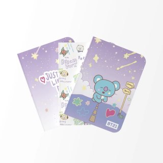 BT21 - Zestaw zeszytów A6 KOYA (3 sztuki)