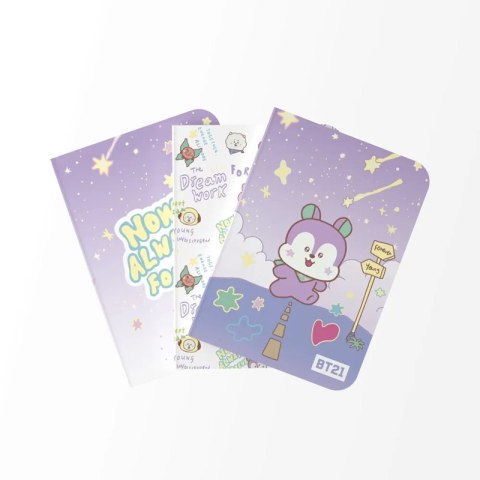 BT21 - Zestaw zeszytów A6 MANG (3 sztuki)