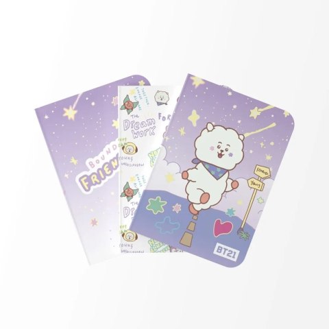 BT21 - Zestaw zeszytów A6 RJ (3 sztuki)