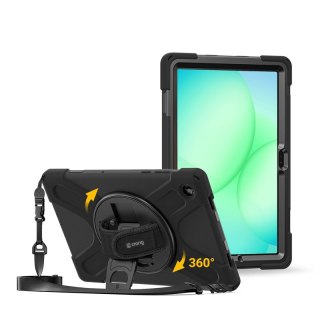 Crong Defender Plus - Pancerne etui Samsung Galaxy Tab A11+ 10.9" (czarny)