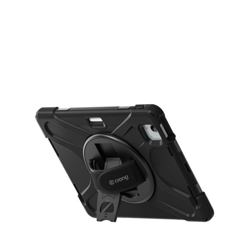 Crong Defender Plus - Pancerne etui iPad Air 11" (2026 - 2024) / iPad Air 10.9" (5-4 gen.) (czarny)