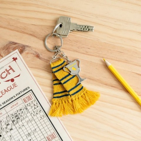 Harry Potter - Brelok do kluczy szalik Hufflepuff