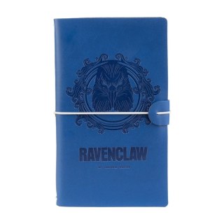 Harry Potter - Skórzany notatnik podróżny Ravenclaw 12x19,5 cm (Niebieski)