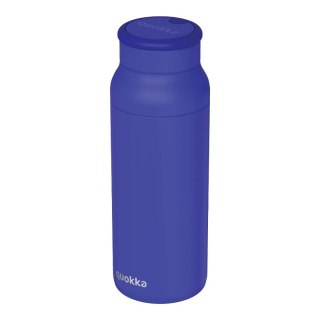 Quokka Echo - Butelka ze stali nierdzewnej 690 ml z silikonowym uchwytem (Dusk Blue)