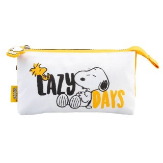Snoopy - Piórnik 3-komorowy z kolekcji Lazy Days