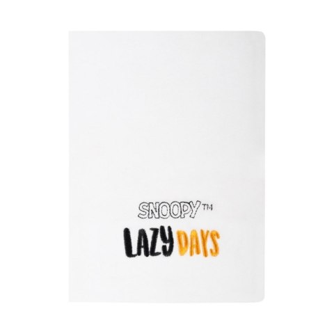 Snoopy - Pluszowy notes / notatnik A5 z kolekcji Lazy Days
