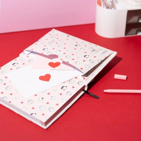 Snoopy - Pluszowy notes / notatnik A5 z kolekcji Love Season