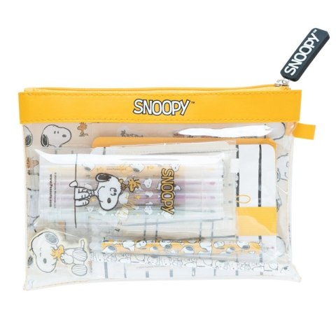 Snoopy - Zestaw przyborów szkolnych 15 elementów