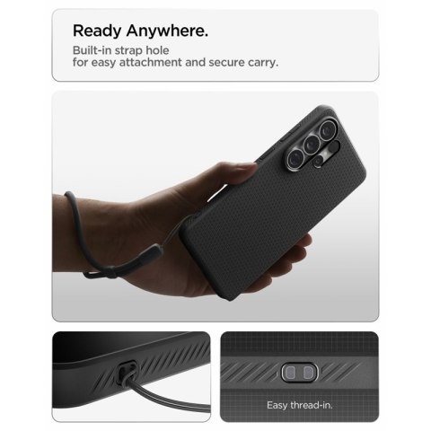 Spigen Liquid Air - Etui do Samsung Galaxy S26 Ultra (Matte Black)