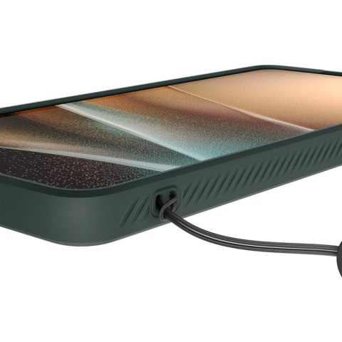 Spigen Liquid Air Mag MagSafe - Etui do Samsung Galaxy S26 Ultra (Abyss Green)