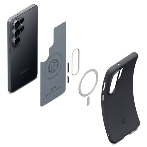 Spigen Nano Pop Mag MagSafe - Etui do Samsung Galaxy S26 Ultra (Black Sesame)