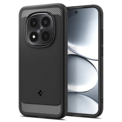Spigen Rugged Armor - Etui do Xiaomi Redmi Note 15 Pro 5G (Matte Black)