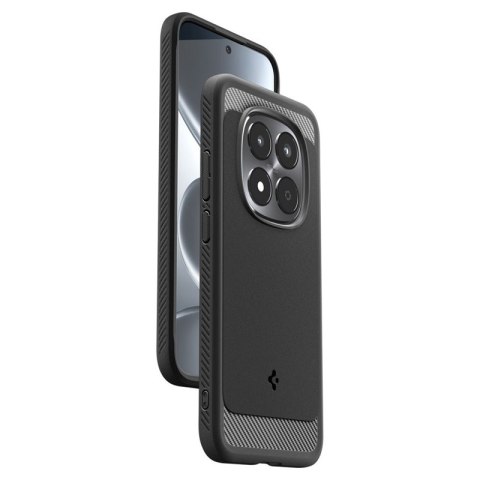 Spigen Rugged Armor - Etui do Xiaomi Redmi Note 15 Pro 5G (Matte Black)