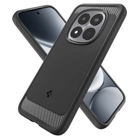 Spigen Rugged Armor - Etui do Xiaomi Redmi Note 15 Pro 5G (Matte Black)
