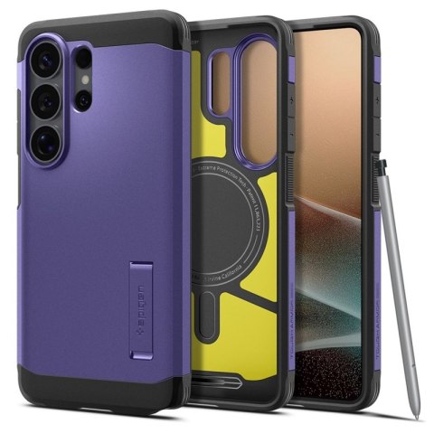 Spigen Tough Armor MagSafe - Etui do Samsung Galaxy S26 Ultra (Ash Violet)