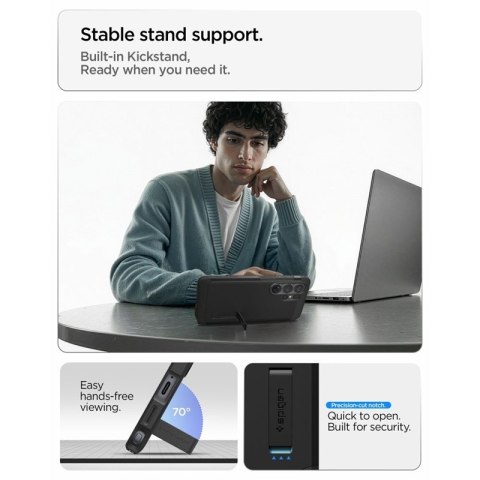 Spigen Tough Armor MagSafe - Etui do Samsung Galaxy S26 Ultra (Black)