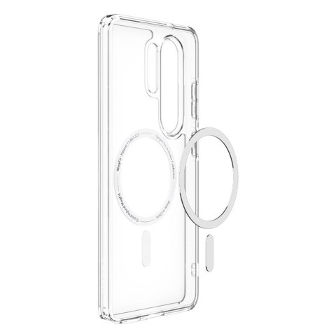 Spigen Ultra Hybrid Mag MagSafe - Etui do Samsung Galaxy S26 Ultra (Clear/White)