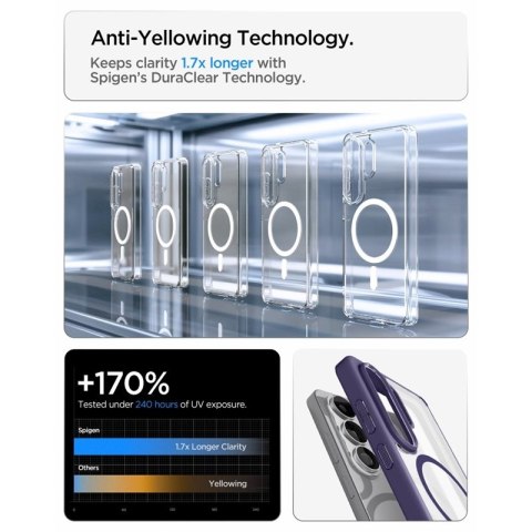Spigen Ultra Hybrid Mag MagSafe - Etui do Samsung Galaxy S26 Ultra (Deep Purple)