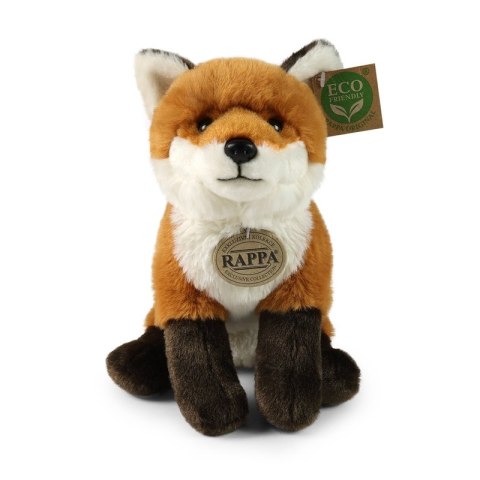 Rappa - Pluszowa realistyczna maskotka Lisek siedzący 23 cm Eco-Friendly Soft Collection