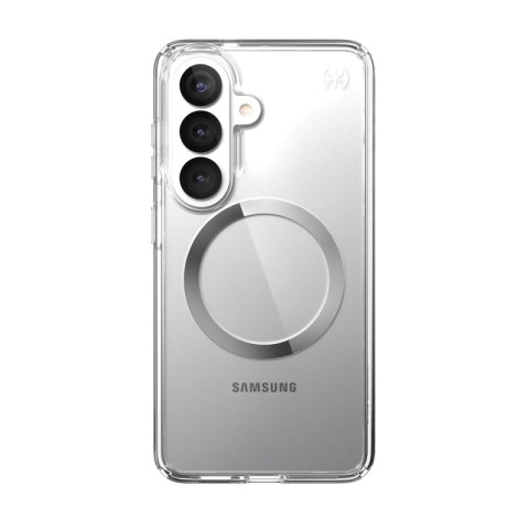 Speck Presidio Perfect-Clear Magnet - Etui Samsung Galaxy S26 MagSafe (Clear/Clear/Silver)