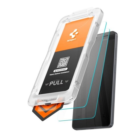Spigen GLAS.TR EZ Fit Pro AC HD 2-Pack - Szkło hartowane do Samsung Galaxy S26 Ultra (2 szt)