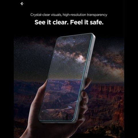 Spigen GLAS.TR EZ Fit Pro AC HD 2-Pack - Szkło hartowane do Samsung Galaxy S26 Ultra (2 szt)