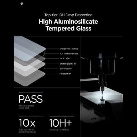 Spigen GLAS.TR EZ Fit Pro AC HD - Szkło hartowane do Samsung Galaxy S26 Ultra
