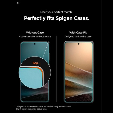 Spigen GLAS.TR EZ Fit Pro AC HD - Szkło hartowane do Samsung Galaxy S26 Ultra