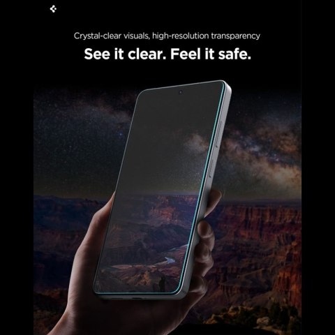 Spigen Glas.tR EZ Fit Pro AC HD Privacy - Hartowane szkło prywatyzujące Samsung Galaxy S26