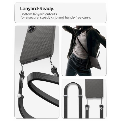 Spigen Liquid Air - Etui do Samsung Galaxy S26+ (Marble Grey)