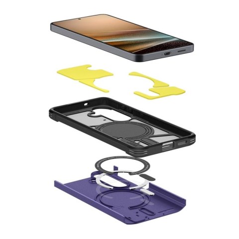 Spigen Tough Armor MagSafe - Etui do Samsung Galaxy S26 (Ash Violet)