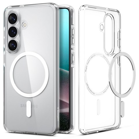 Spigen Ultra Hybrid Mag MagSafe - Etui do Samsung Galaxy S26 (Clear/White)