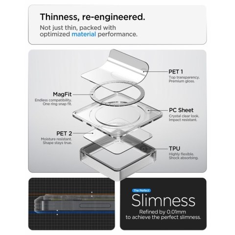 Spigen Ultra Hybrid Mag MagSafe - Etui do Samsung Galaxy S26 (Neo One)