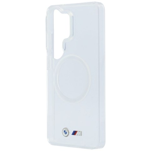BMW IML Shockproof Metal Logo MagSafe - Etui Samsung Galaxy S26 Ultra (przezroczysty)