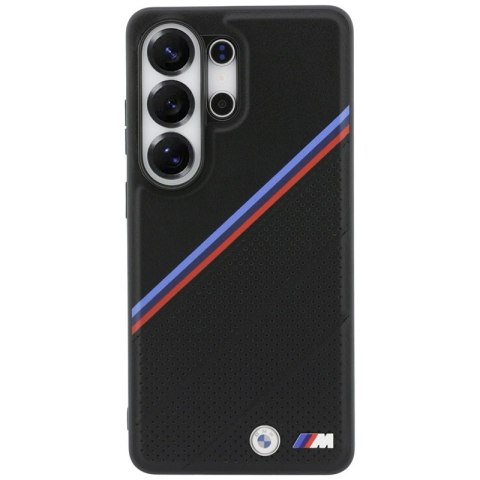 BMW Tricolor Metal Logo MagSafe - Etui Samsung Galaxy S26 Ultra (czarny)