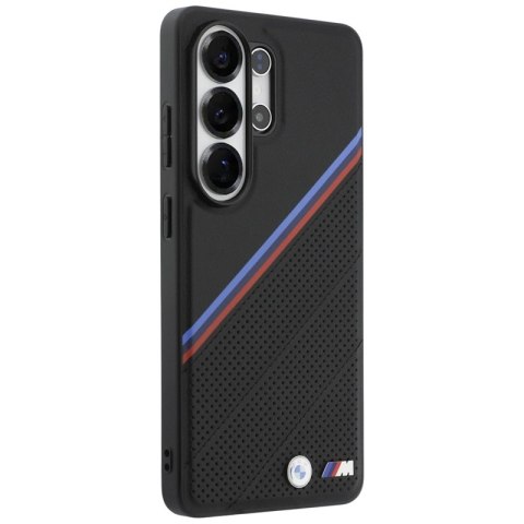 BMW Tricolor Metal Logo MagSafe - Etui Samsung Galaxy S26 Ultra (czarny)